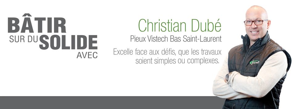 Pieux de fondations La Pocatière